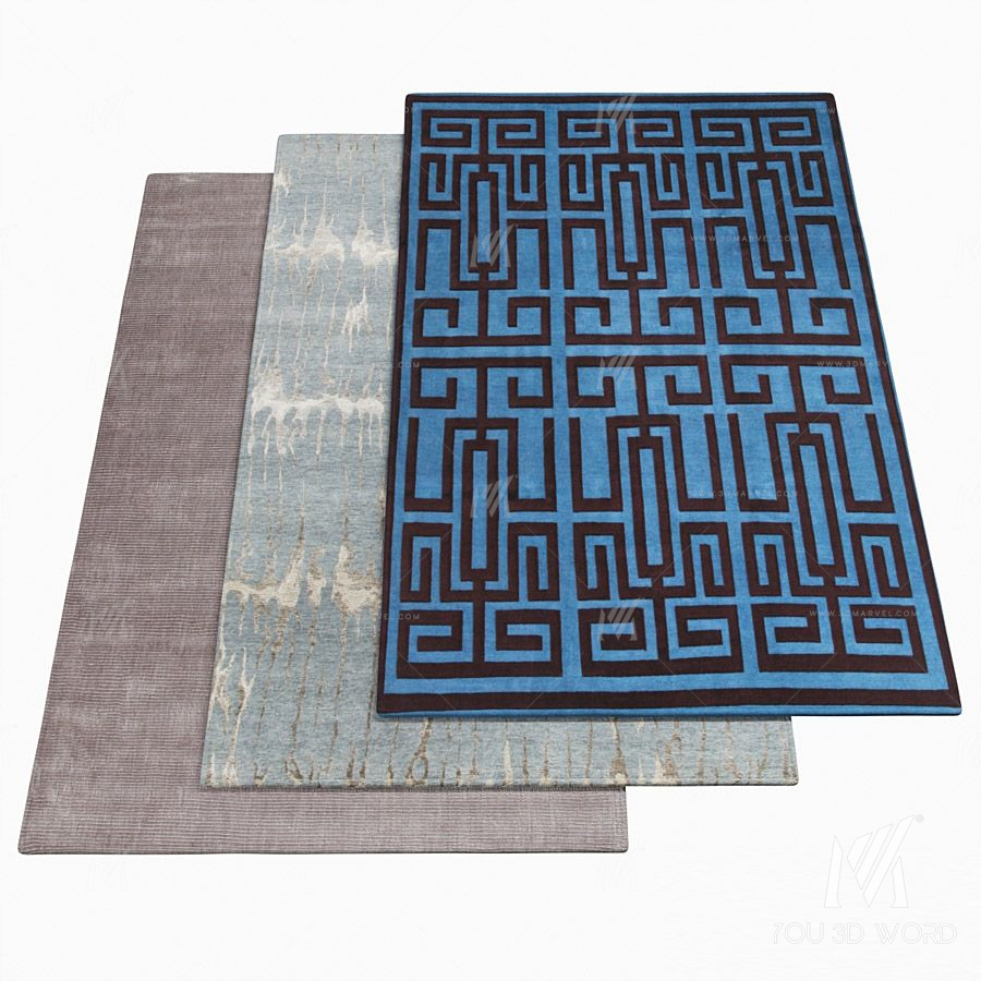 Three carpets AMINI - 1-25